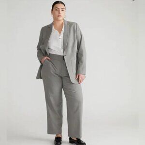 NWT Universal Standard Infinite Flannel Pants Medium Grey Size M 18-20